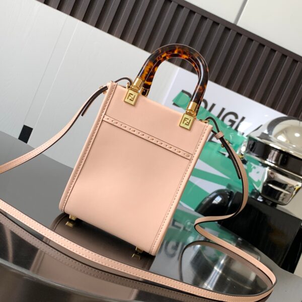 Fendi Mini Sunshine Bag - Pink - Image 4