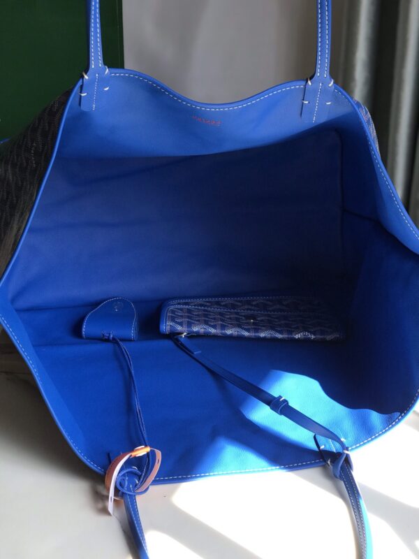 Goyard XLarge Reversible Anjou Double-Sided Tote Bag - Blue - Image 3