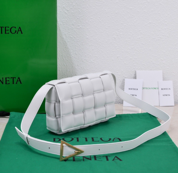 Bottega Veneta Mini Padded Bag - White - Image 4