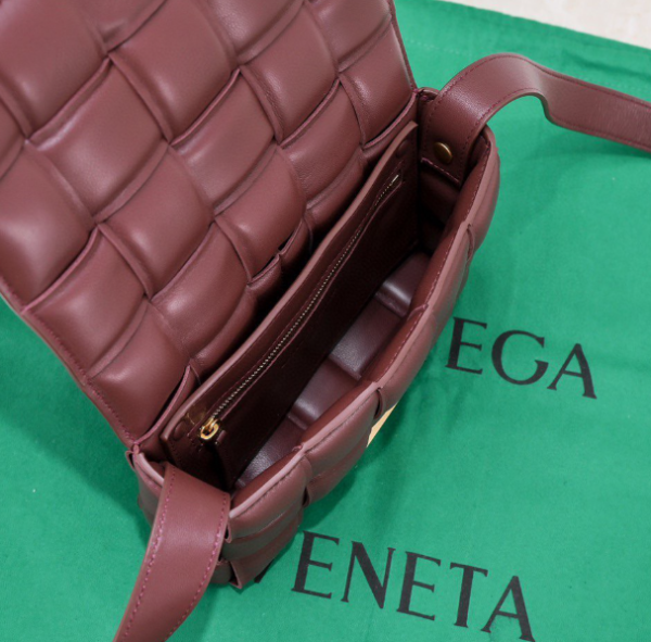 Bottega Veneta Mini Padded Bag - Chocolate - Image 3