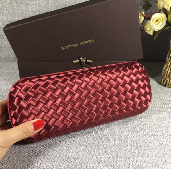 Bottega Veneta Large Classic Dinner Bag - Red - Image 2