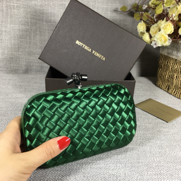 Bottega Veneta Small Classic Dinner Bag - Green - Image 2