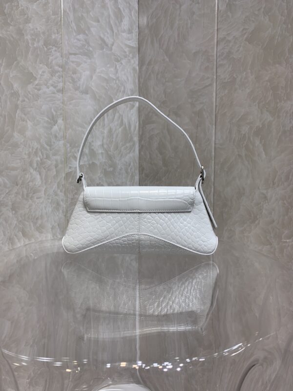 Balenciaga XX Bag Flap Small Armpit Bag - White - Image 4