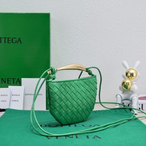 Bottega Veneta Mini Sardine Handbag - Green - Image 5