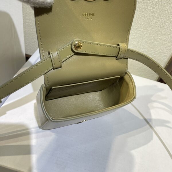 Celine 2022 New Mini Headphone Bag - Green - Image 2