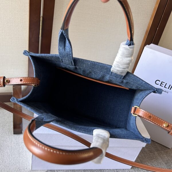 Celine Cabas Thais Small Triomphe Handbag - Image 2