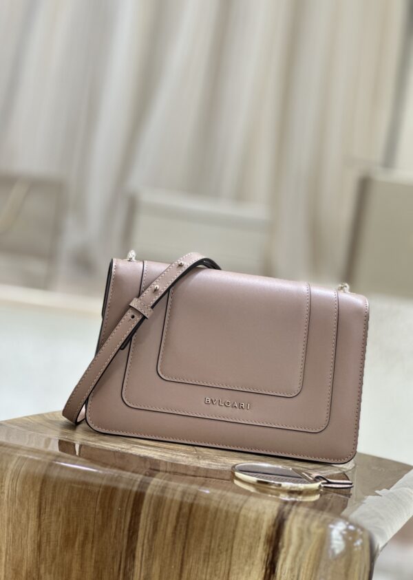 Bulgari Serpenti Forever Shoulder Bag - Milk Tea - Image 4