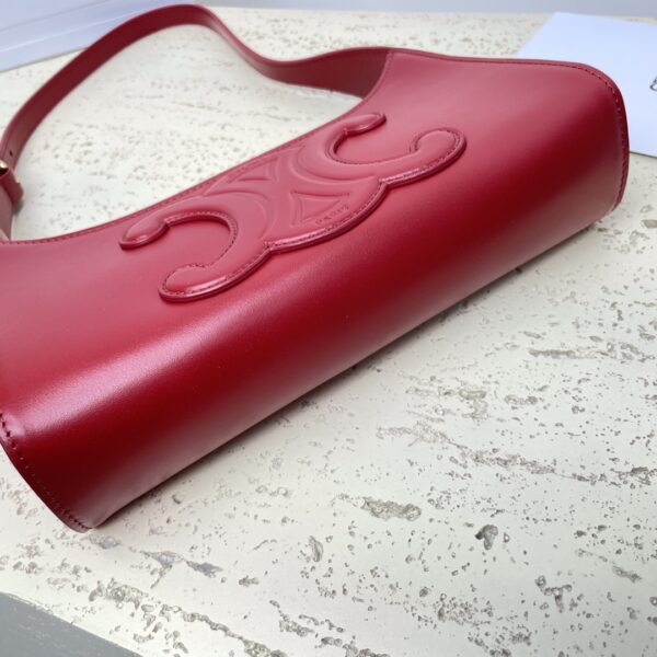 Celine Armpit Bag - Red - Image 2