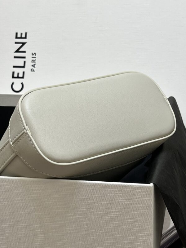 Celin E Mini Bucket Bag - Gray - Image 4