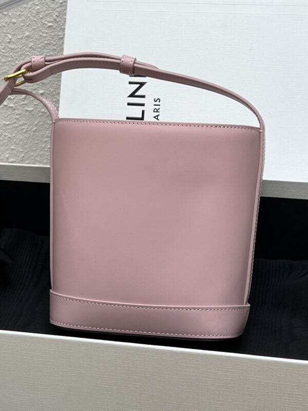 Celin E Mini Bucket Bag - Pink - Image 5