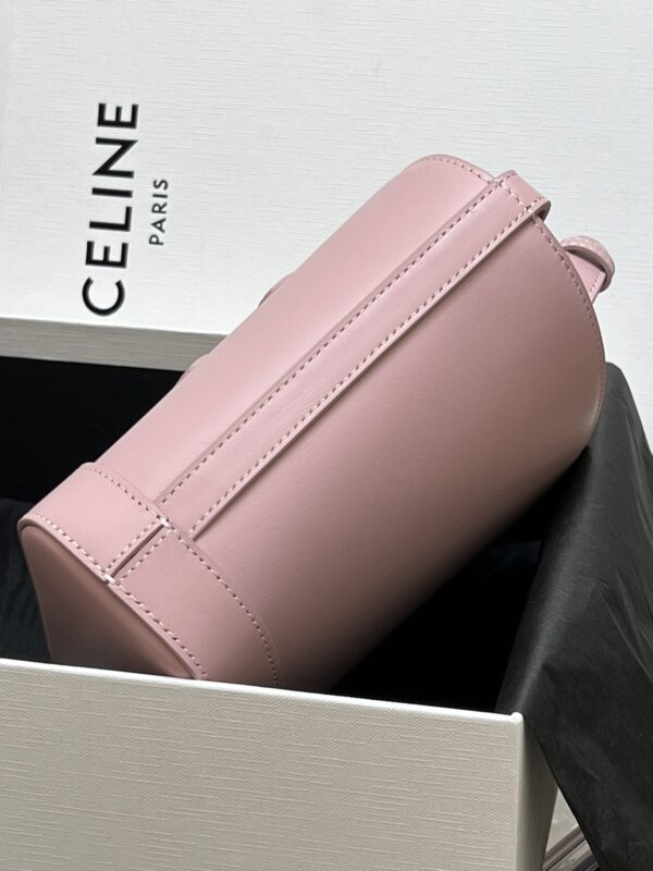 Celin E Mini Bucket Bag - Pink - Image 4