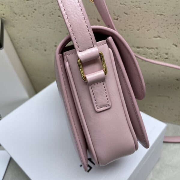 Celine Teen Triomphe Calfskin Handbag - Pink - Image 3