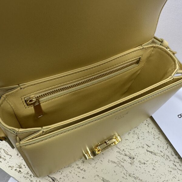 Celine Teen Triomphe Calfskin Handbag - Golden - Image 2