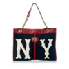 Blue Gucci Rajah Suede Tote Bag | Luna Bags - Image 7