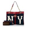 Blue Gucci Rajah Suede Tote Bag | Luna Bags - Image 6