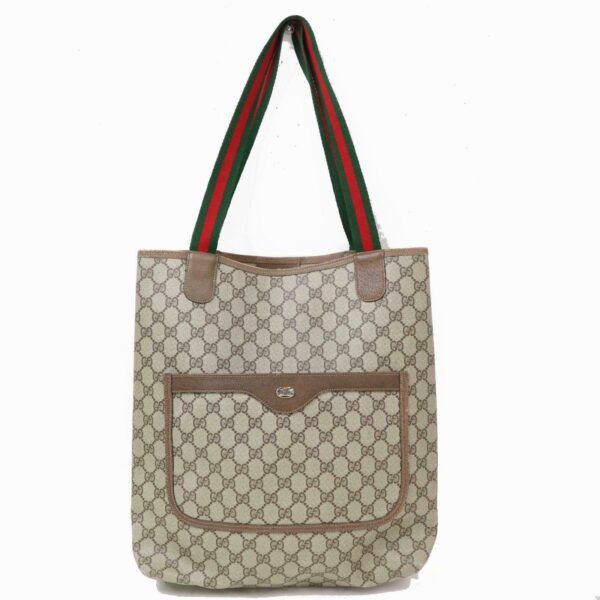 Brand Inspired Gucci Tote Bag Brown PVC (SHC1-15518) | Luna Bags