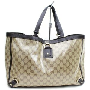 Brand Inspired Gucci Tote Bag Brown PVC (SHC7-10526) | Luna Bags