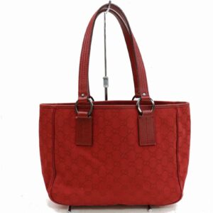 Brand Inspired Gucci Tote Bag Red Canvas (SHC1-14284) | Luna Bags