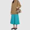 (WMNS) GUCCI Canvas Horsebit 1955 Old Flower Logo Single-Shoulder Bag Mini Brown 645453-92TCG-8563 | Luna Bags - Image 2