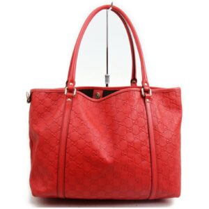Brand Inspired Gucci Tote Bag Red Leather (SHC7-10057) | Luna Bags