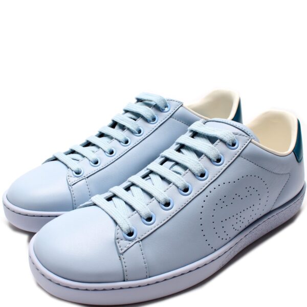 Ace Gucci Leather Sneakers Size 36.5 | Luna Bags