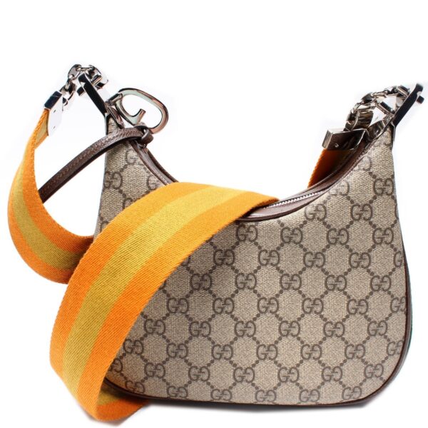 699409 Gucci Supreme Attache Small Shoulder Bag | Luna Bags