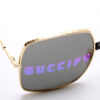 GG0414S Guccify Sunglasses Gold | Luna Bags - Image 3
