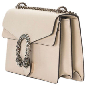 (WMNS) GUCCI Dionysus Series Single Shoulder Bag Small Beige 400249-0K7JN-9680 | Luna Bags