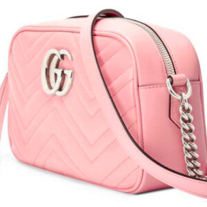 (WMNS) GUCCI Marmont Series Bag Small-Size Pink 447632-DTD1Y-5815 | Luna Bags