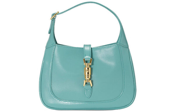 (WMNS) GUCCI Jackie 1961 SeriesBag Single-Shoulder Bag MIni-Size Blue 637091-10O0G-4933 | Luna Bags