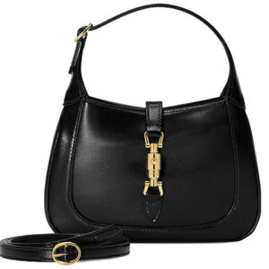 (WMNS) GUCCI Jackie 1961 Series Bag Single-Shoulder Bag MIni-Size Black 637091-10O0G-1000 | Luna Bags