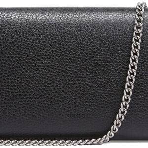 (WMNS) GUCCI Dionysus Tiger Head Leather Chain Shoulder Messenger Bag Mini Black 401231-CAOGN-8176 | Luna Bags