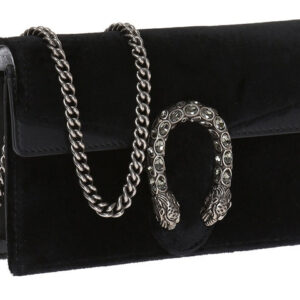(WMNS) GUCCI Dionysus Single Shoulder Bag Mini Black 476432-K4DNN-8176 | Luna Bags