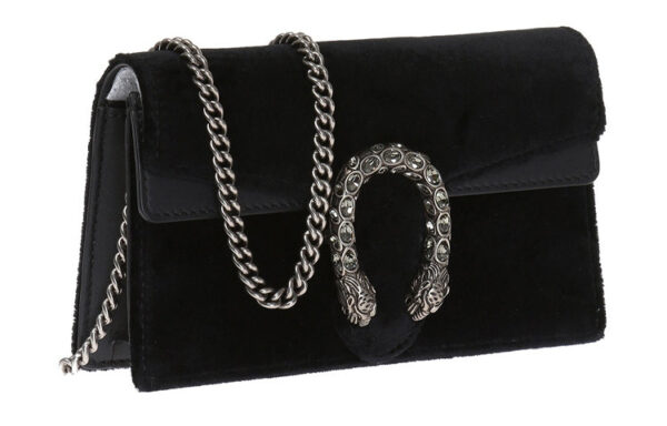 (WMNS) GUCCI Dionysus Single Shoulder Bag Mini Black 476432-K4DNN-8176 | Luna Bags