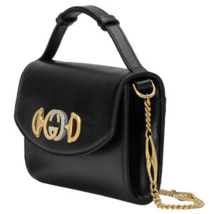 (WMNS) GUCCI Zumi Leather Shoulder Bag Black 564718-05J0X-1000 | Luna Bags