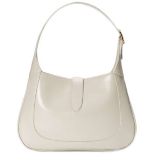 (WMNS) GUCCI Jackie 1961 Series Single-Shoulder Bag Small-Size White 636709-10O0G-9022 | Luna Bags