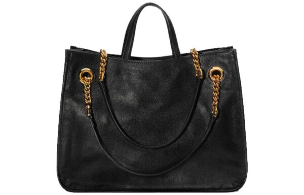 (WMNS) GUCCI 1955 Button Tote hand Bag Single Shoulder Bag Middle Black 621144-1U10G-1000 | Luna Bags