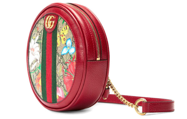 (WMNS) GUCCI Ophidia GG Flora Mini Backpack 'Red' 598661-92YBC-8722 | Luna Bags