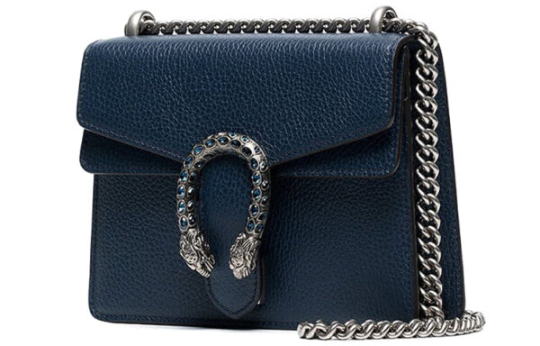 (WMNS) GUCCI Dionysus Chain Crossbody Bag Single Shoulder Bag Blue 421970-CAOGN-8205 | Luna Bags