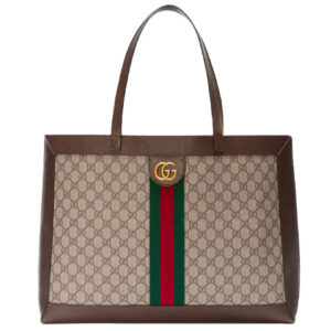 (WMNS) GUCCI Ophidia Series Pattern GGSingle Shoulder Bag Brown 547947-9VE1C-8685 | Luna Bags