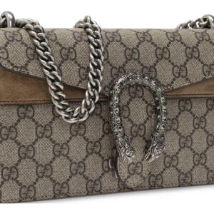 (WMNS) GUCCI GG Dionysus Small-Sized Single-Shoulder Bag Grey/Brown 499623-92TJN-8660 | Luna Bags