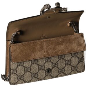 (WMNS) Gucci Dionysus GG Supreme Super Mini Bag 'Beige' 476432-KHNRN-8642 | Luna Bags