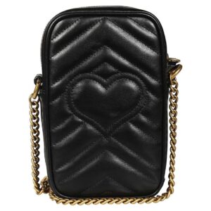 (WMNS) GUCCI GG Marmont Mini-Sized Single-Shoulder Bag Black 598597-DTDCT-1000 | Luna Bags