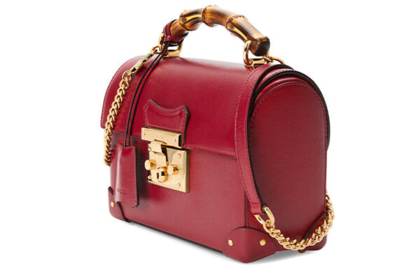 (WMNS) GUCCI Padlock Small-Sized Single-Shoulder Bag Red 603221-1DBRG-6438 | Luna Bags