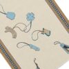 2023 SS HERMES scarf Rectangle Et GrisGris Escharpe Gris/Natural/Ciel/Jaune Cashmere/Silk | Luna Bags - Image 5