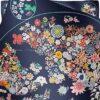 2023AW HERMES scarf Carre 90 Planifleurs Marine/Palm(9P)/Multicolor Silk100% | Luna Bags - Image 2