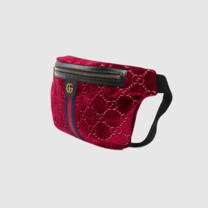 GG VeLouis Vuittonet Belt Bag Red | Luna Bags