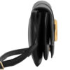 (WMNS) GUCCI Arli Gold Logo Leather Shoulder Messenger Bag Small Black Classic 550129-0V10G-1000 | Luna Bags - Image 2