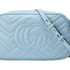 (WMNS) GUCCI GG Marmont Series Bag Small-Size Blue 447632-DTD1Y-4928 | Luna Bags - Image 2