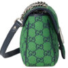 (WMNS) GUCCI Leather GG Marmont Multicolor Logo Single-Shoulder Bag Small Green/Blue 443497-2UZCN-3368 | Luna Bags - Image 2